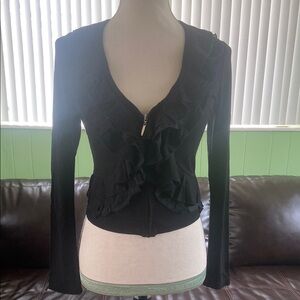 D’Closet zip-up blouse